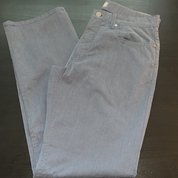 MAC Jeans cotton polyester blend blue pants Sz 30/32 - Picture 1 of 7